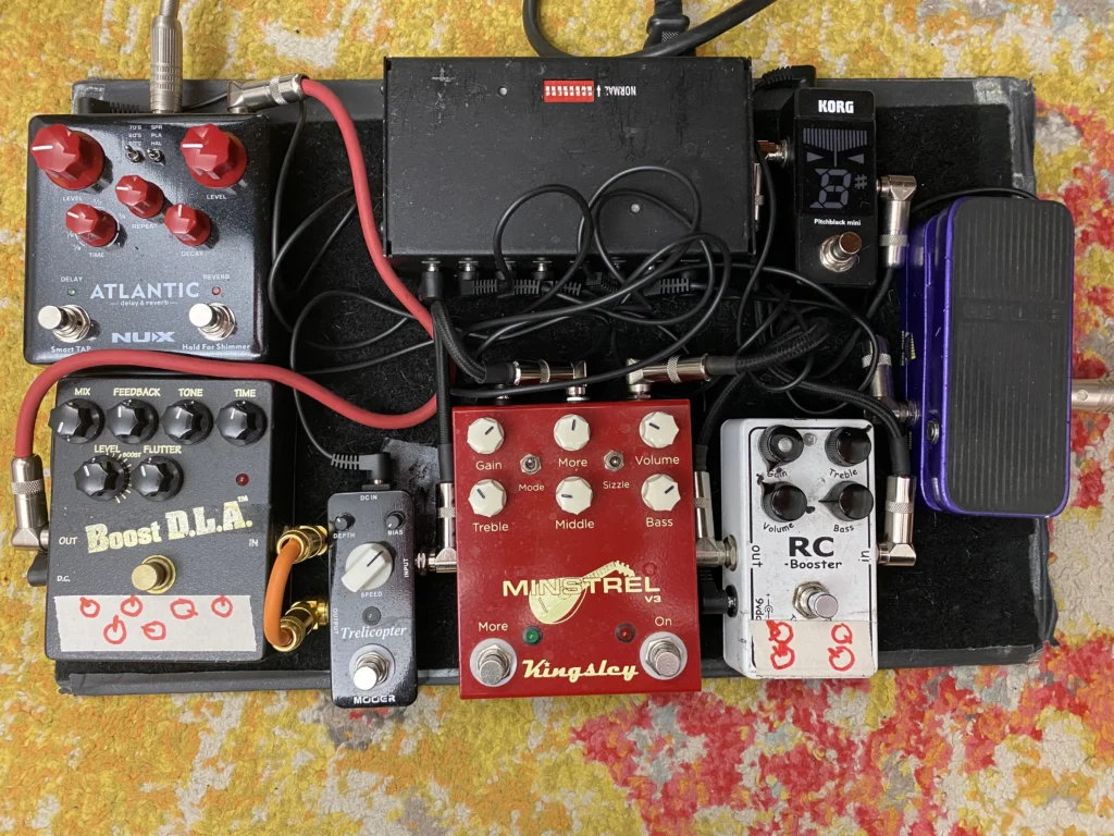 Local gig pedalboard 2